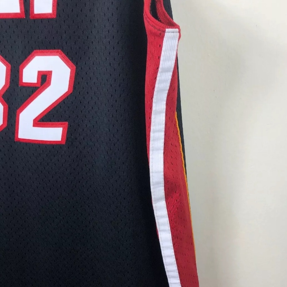 Shaquille O’Neal Shaq Miami Heat Authentic Reebok Black NBA Jersey XL +2 Length - Picture 9 of 11
